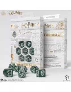 Набір кубиків Harry Potter. Slytherin Modern Dice Set - Green (7)