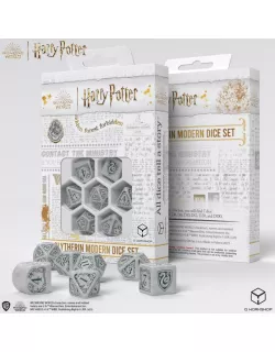 Набір кубиків Harry Potter. Slytherin Modern Dice Set - White (7)