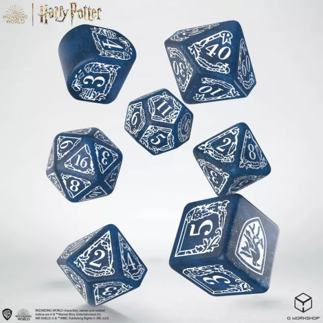 Набір кубиків Harry Potter. Ravenclaw Modern Dice Set - Blue (7): купити за кращою ціною в Україні