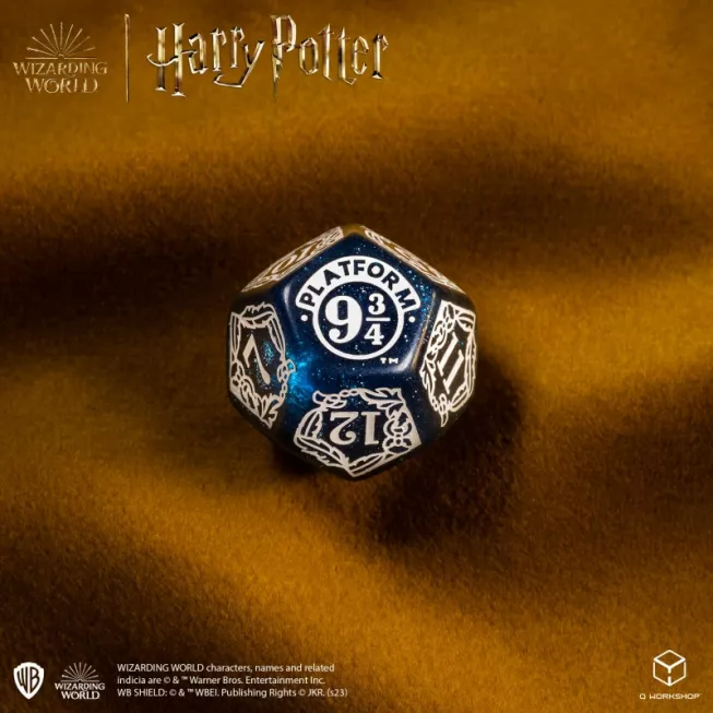 Набір кубиків Harry Potter. Ravenclaw Modern Dice Set - Blue (7): купити за кращою ціною в Україні