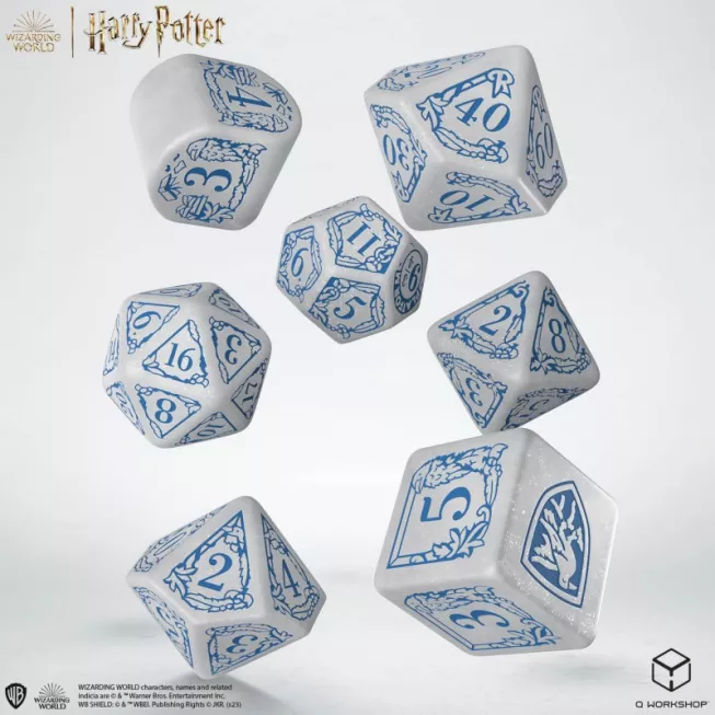 Набір кубиків Harry Potter. Ravenclaw Modern Dice Set - White (7): купити за кращою ціною в Україні