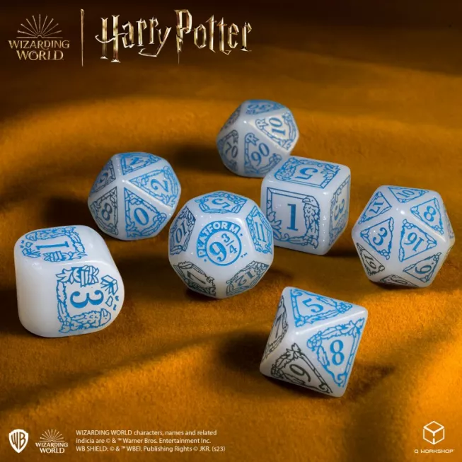 Набір кубиків Harry Potter. Ravenclaw Modern Dice Set - White (7): купити за кращою ціною в Україні