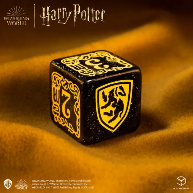 Набір кубиків Harry Potter. Hufflepuff Modern Dice Set - Black (7): купити за кращою ціною в Україні
