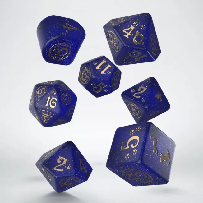 Набір кубиків Cats Modern Dice Set: Meowster (7): купити за кращою ціною в Україні