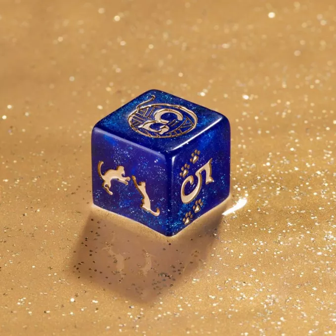 Набір кубиків Cats Modern Dice Set: Meowster (7): купити за кращою ціною в Україні