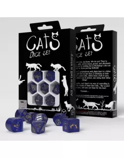 Набір кубиків Cats Modern Dice Set: Meowster (7)