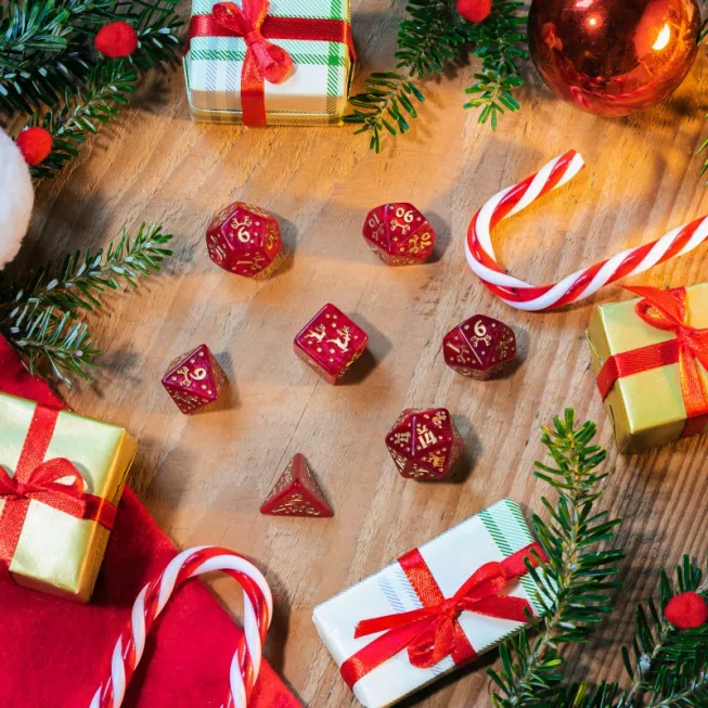 Набір кубиків Christmas Dice Set (7): купити за кращою ціною в Україні
