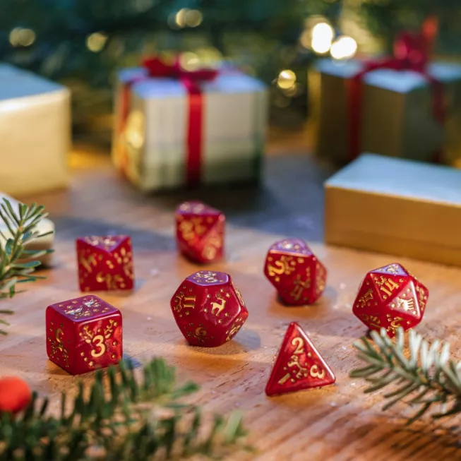 Набір кубиків Christmas Dice Set (7): купити за кращою ціною в Україні