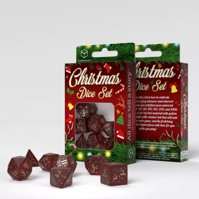 Набір кубиків Christmas Dice Set (7): купити за кращою ціною в Україні