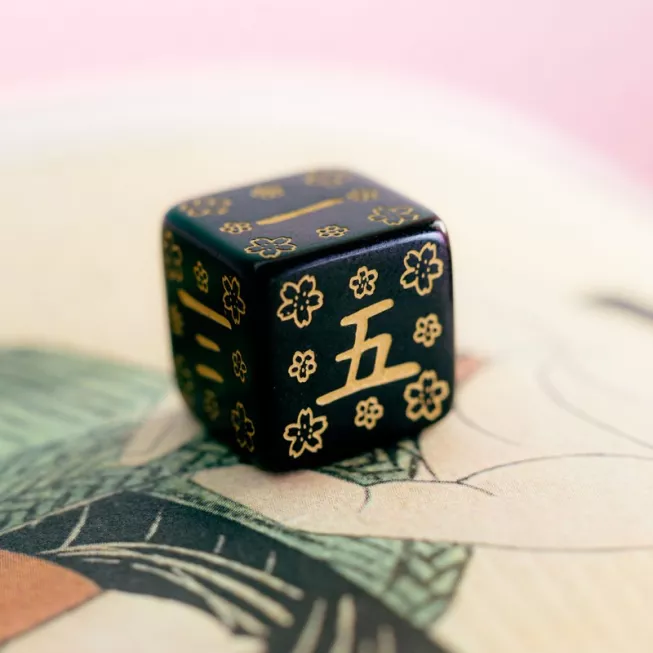 Набір кубиків Japanese Dice Set: Deep Night Firefly (7): купити за кращою ціною в Україні