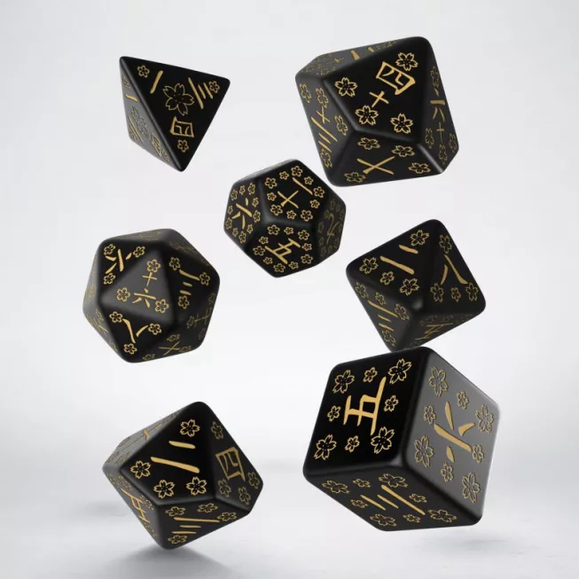 Набір кубиків Japanese Dice Set: Deep Night Firefly (7): купити за кращою ціною в Україні