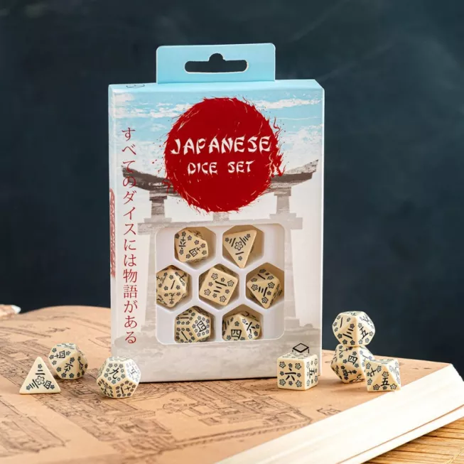 Набір кубиків Japanese Dice Set: Last Words Stone (7): купити за кращою ціною в Україні