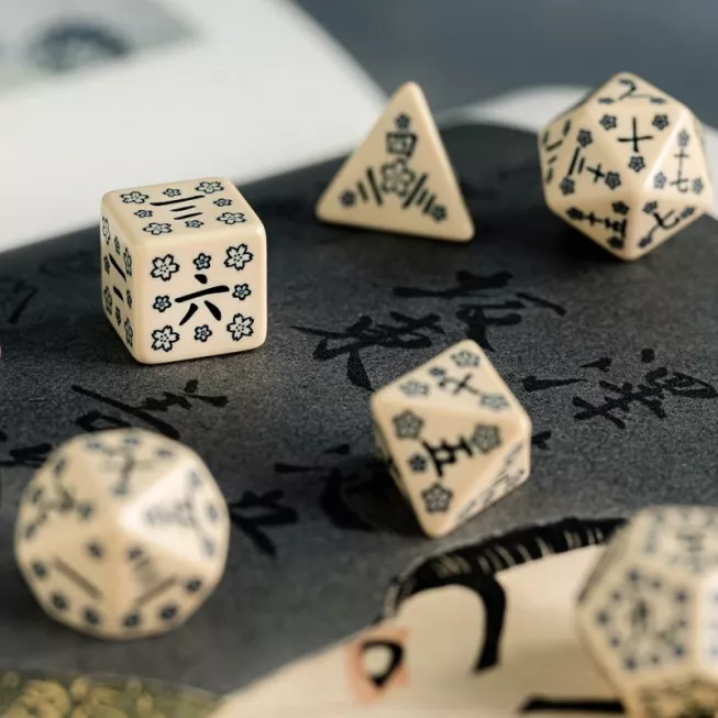 Набір кубиків Japanese Dice Set: Last Words Stone (7): купити за кращою ціною в Україні