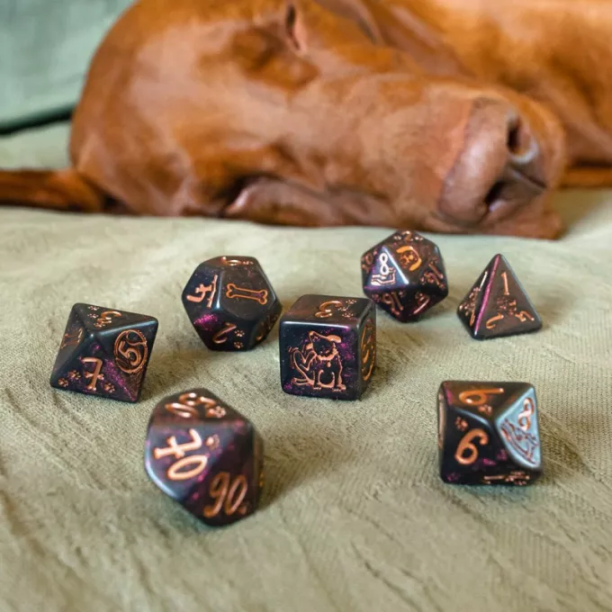 Набір кубиків DOGS Dice Set: Luna (7): купити за кращою ціною в Україні