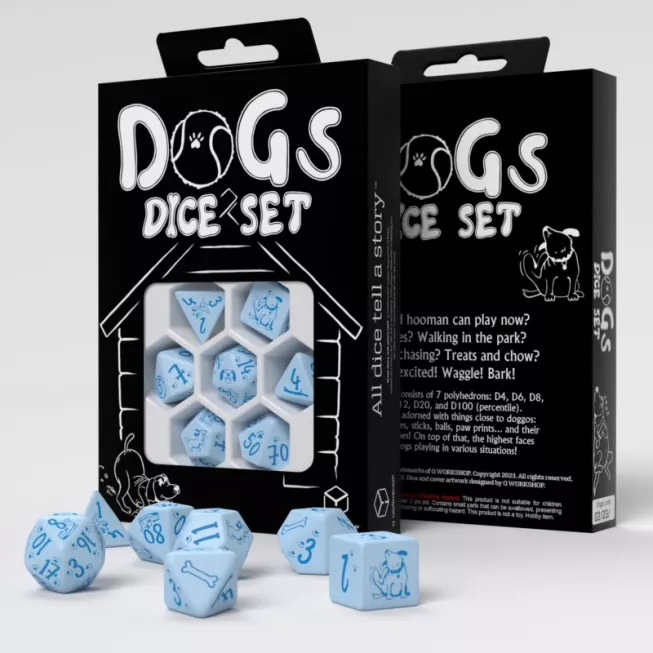 Набір кубиків DOGS Dice Set: Max (7): купити за кращою ціною в Україні