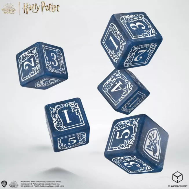 Набір кубиків з мішечком Harry Potter. Ravenclaw Dice & Pouch (5): купити за кращою ціною в Україні