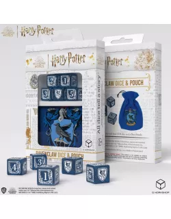 Набір кубиків з мішечком Harry Potter. Ravenclaw Dice & Pouch (5)