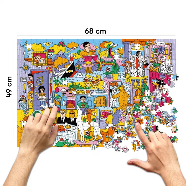 Пазл Серія 90-ті. Серіали та фільми: купити за кращою ціною в Україні