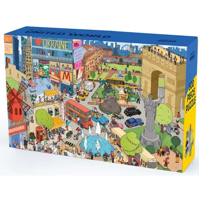 Пазл United world: купити за кращою ціною в Україні