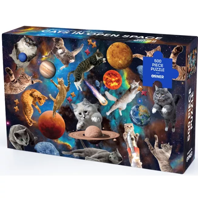 Пазл Коти у відкритому космосі: купити за кращою ціною в Україні