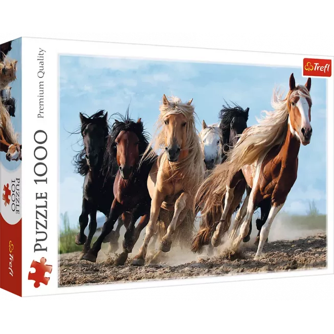 Пазл Скачуть коні (1000): купити за кращою ціною в Україні