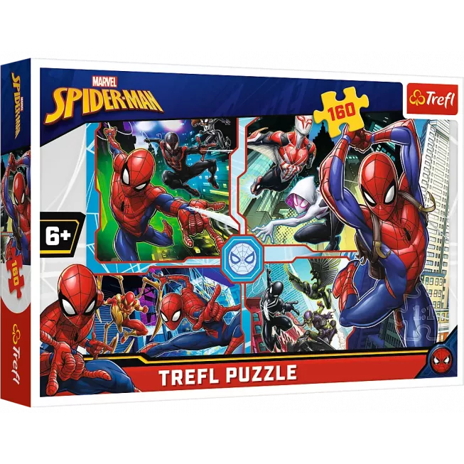 Пазл MARVEL: Людина-павук спішить на допомогу (160): купити за кращою ціною в Україні