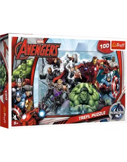 Пазл MARVEL: Час атакувати (100)
