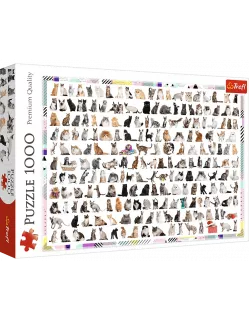 Пазл 208 котів (1000)