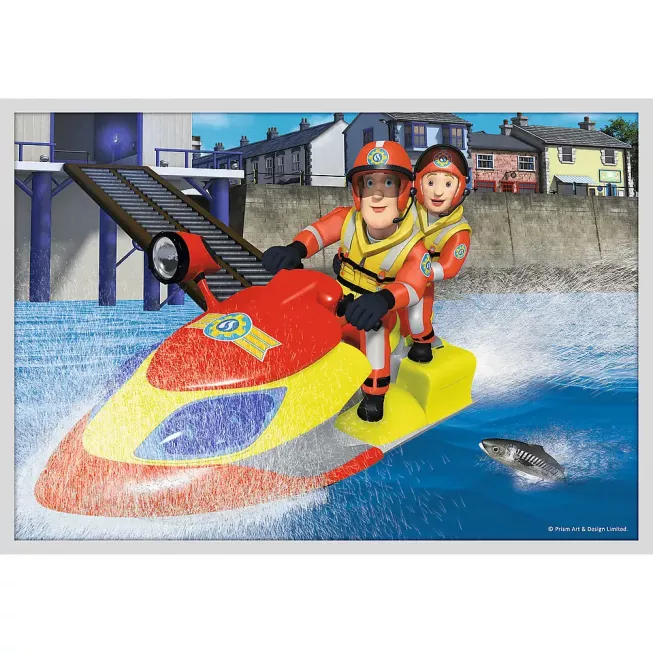 Набір пазлів 10 в 1. Рятувальник Сем: Рятувальна команда (синя коробка): купити за кращою ціною в Україні