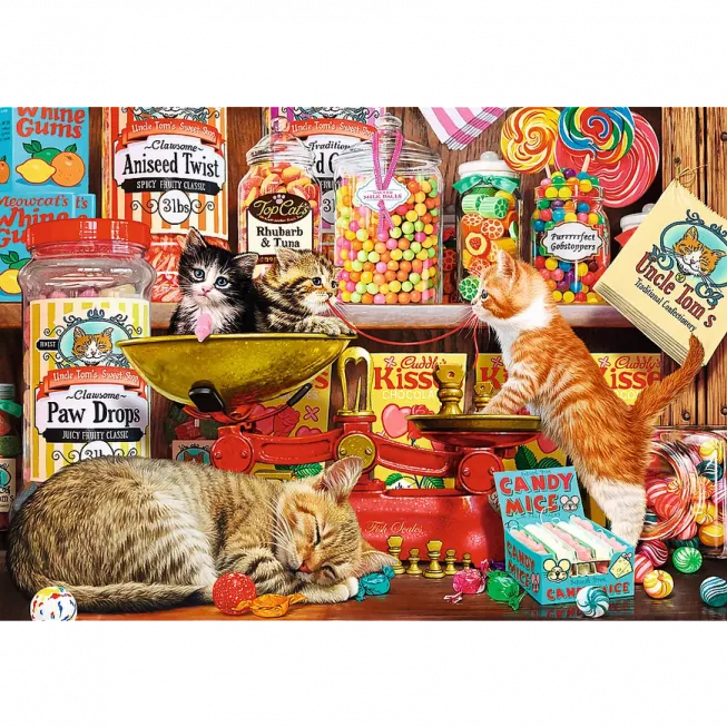 Пазл Котячі солодощі (1000): купити за кращою ціною в Україні