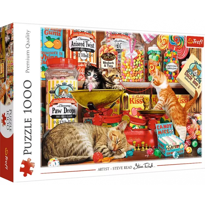 Пазл Котячі солодощі (1000): купити за кращою ціною в Україні