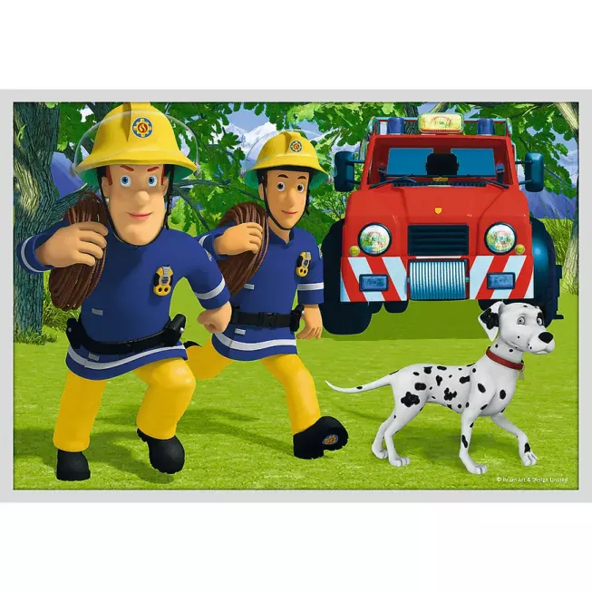 Набір пазлів 10 в 1. Рятувальник Сем: Рятувальна команда (блакитна коробка): купити за кращою ціною в Україні