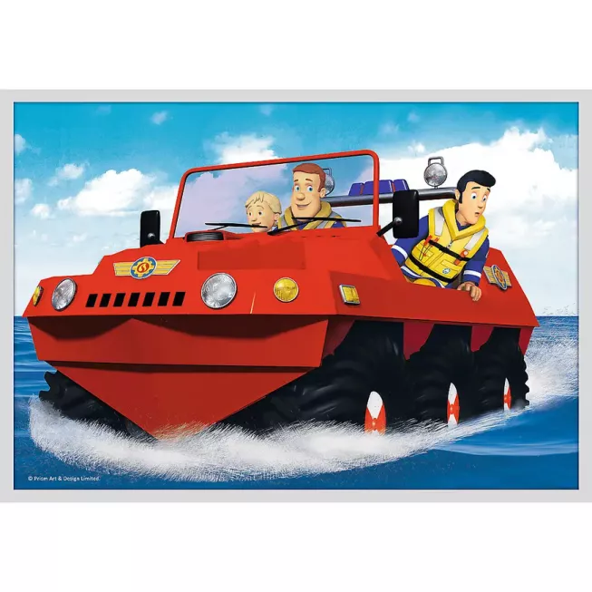 Набір пазлів 10 в 1. Рятувальник Сем: Рятувальна команда (блакитна коробка): купити за кращою ціною в Україні