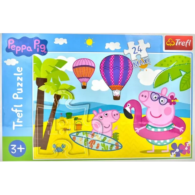 Пазл Свинка Пепа на канікулах (24): купити за кращою ціною в Україні
