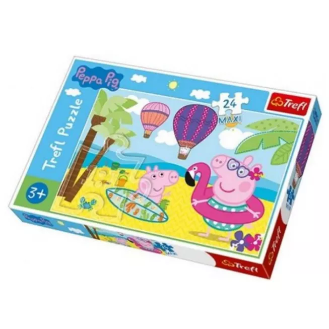 Пазл Свинка Пепа на канікулах (24): купити за кращою ціною в Україні