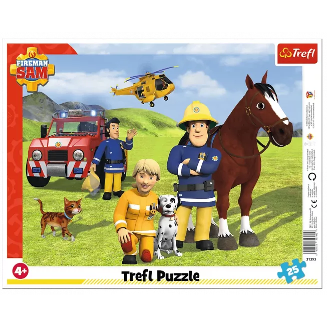 Пазл Рамковий Завжди напоготові. Команда Пожежника Сема (25): купити за кращою ціною в Україні