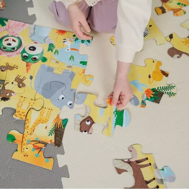 Пазл + Розмальовка. Дітки на сафарі (24): купити за кращою ціною в Україні