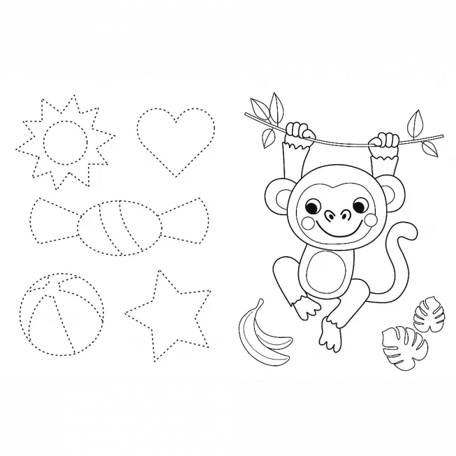 Пазл + Розмальовка. Дітки в зоопарку (15): купити за кращою ціною в Україні