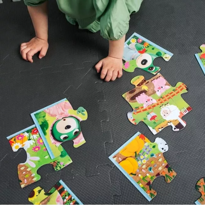 Пазл + Розмальовка. Дітки в зоопарку (15): купити за кращою ціною в Україні