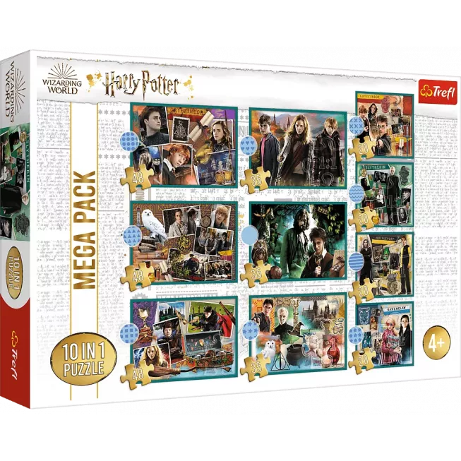 Набір пазлів 10 в 1. У світі Гаррі Поттера: купити за кращою ціною в Україні