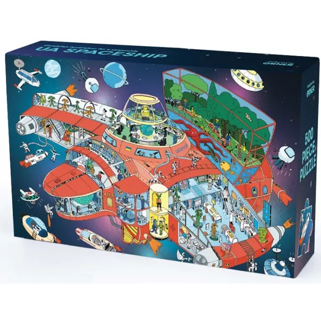 Пазл Космічний корабель: купити за кращою ціною в Україні