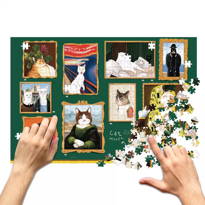 Пазл Котячий музей: купити за кращою ціною в Україні