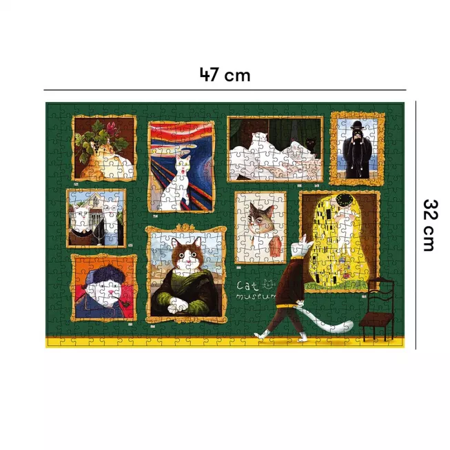 Пазл Котячий музей: купити за кращою ціною в Україні