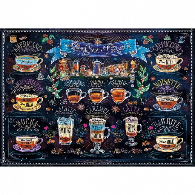 Пазл Час пити каву (500): купити за кращою ціною в Україні