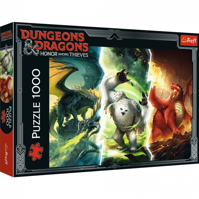 Пазл Легендарні монстри з Фаеруна Dungeons & Dragons (1000): купити за кращою ціною в Україні