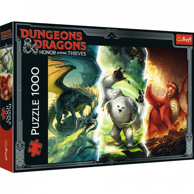 Пазл Легендарні монстри з Фаеруна Dungeons & Dragons (1000): купити за кращою ціною в Україні
