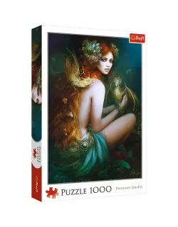 Пазл Дівчина з драконом (1000)