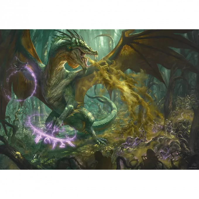 Пазл Безмежна колекція: Зелений дракон Dungeons & Dragons (1000): купити за кращою ціною в Україні