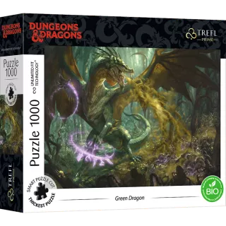Пазл Безмежна колекція: Зелений дракон Dungeons & Dragons (1000)