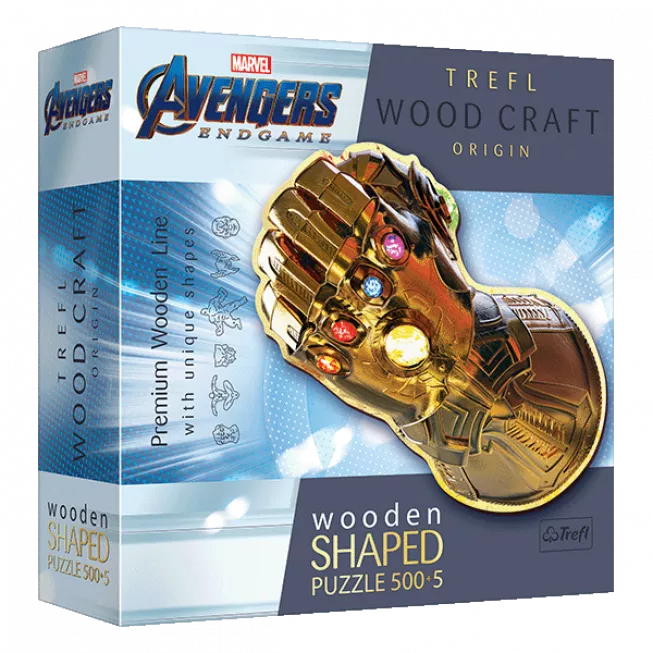 Деревяний пазл Месники: Рукавиця нескінечності (500+5): купити за кращою ціною в Україні